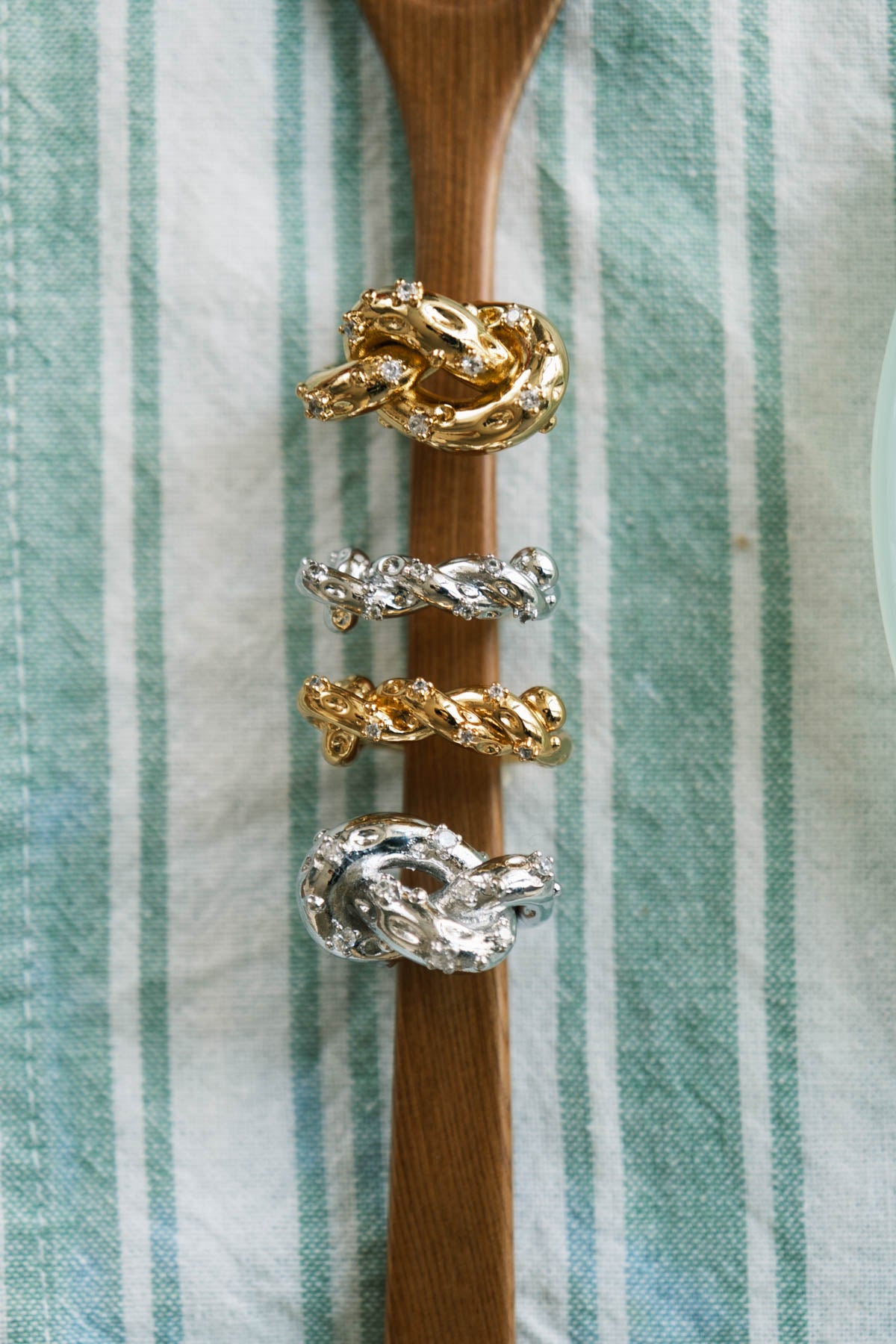Twisted Pretzel Ring