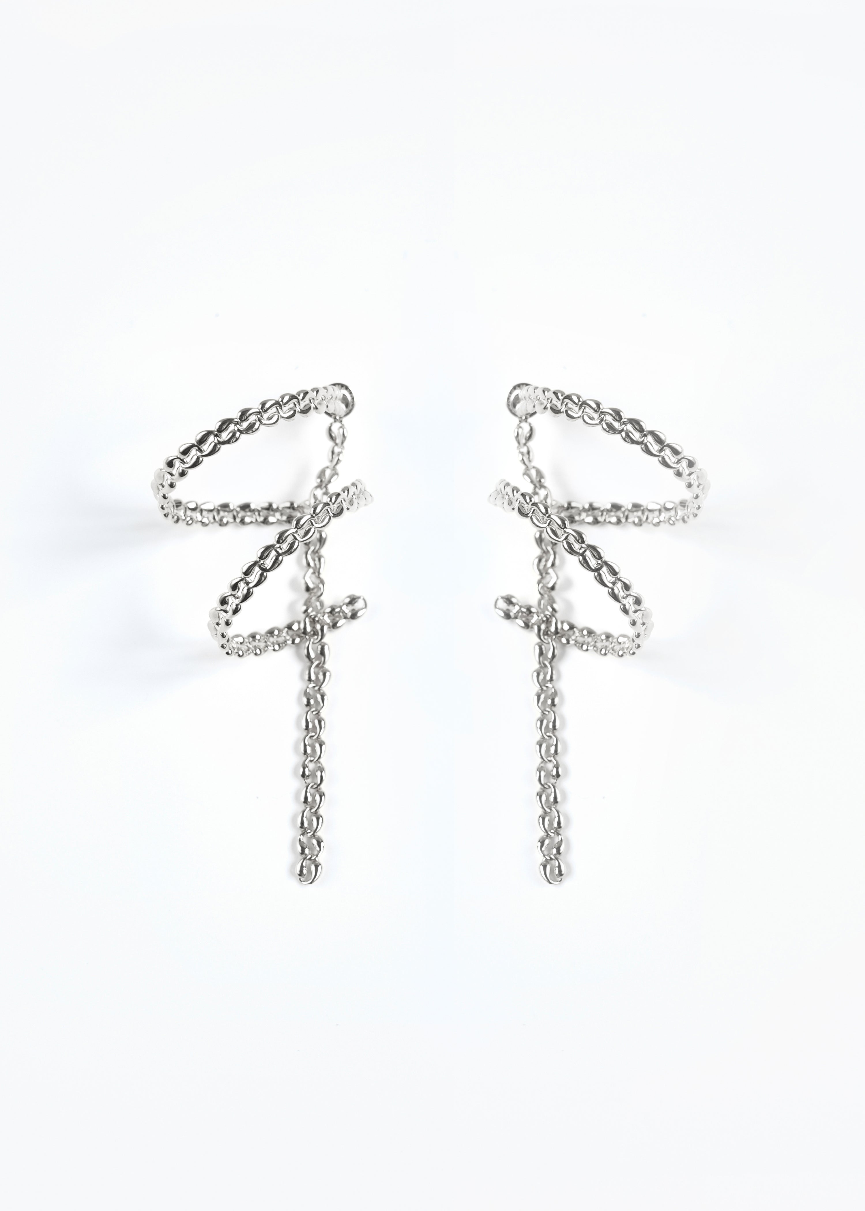Spiral Quote Earring