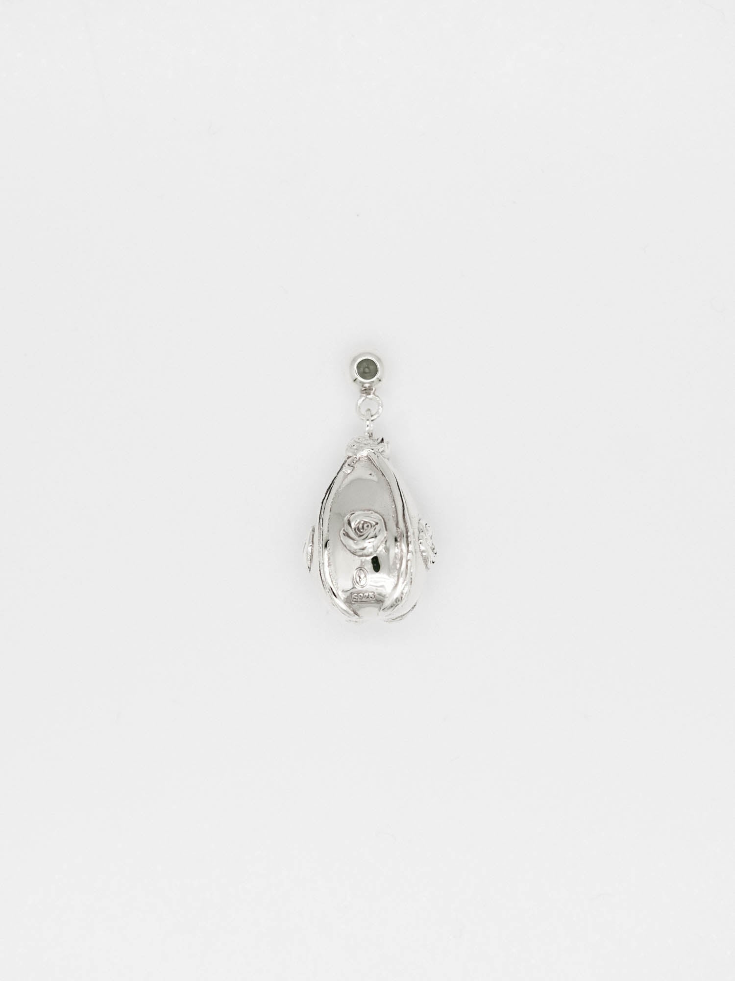 Cream Egg Charm (Silver)