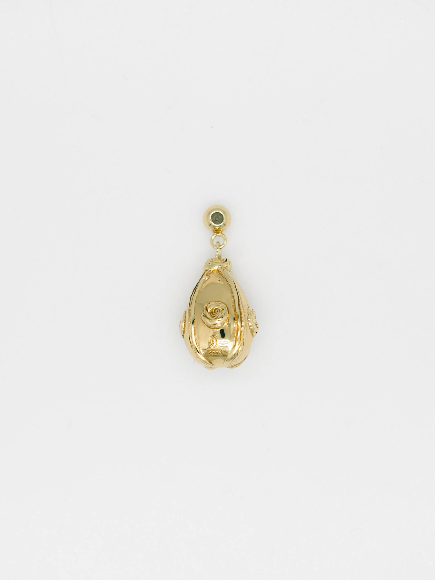 Cream Egg Charm (Gold)