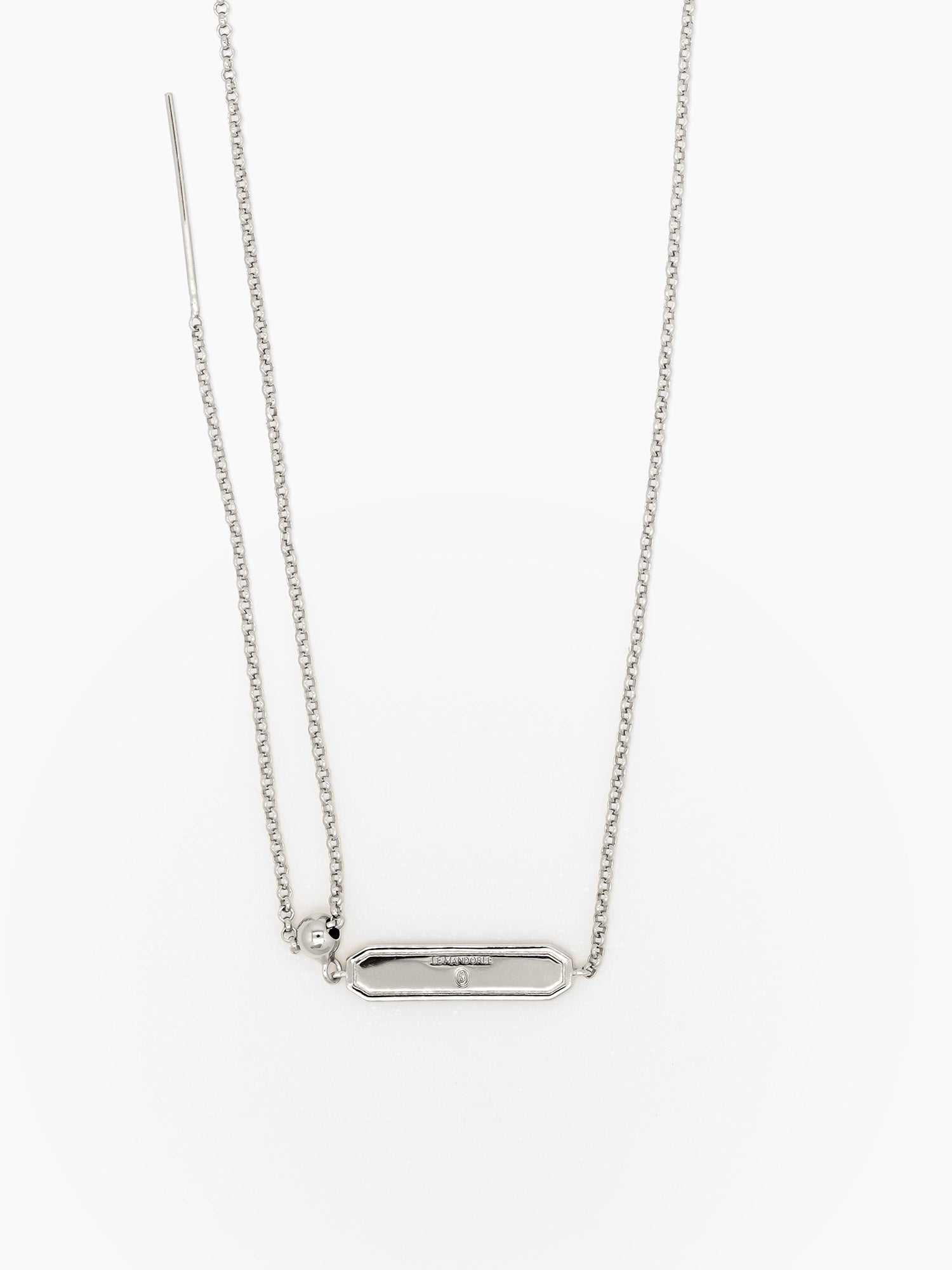 Plank Chain Necklace