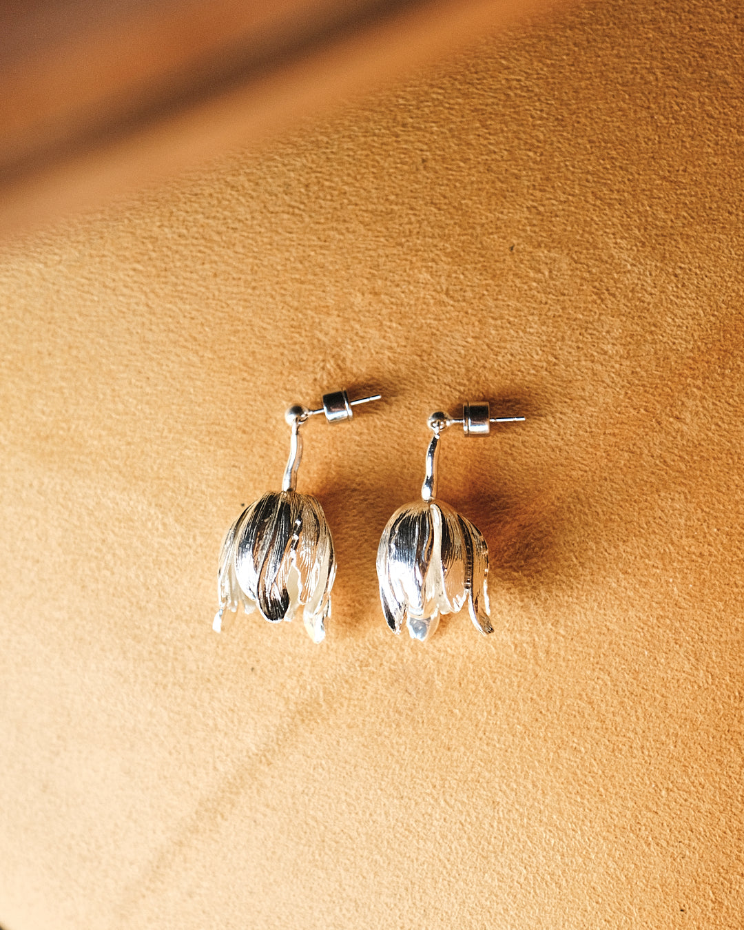 Floral Short Drop Earring