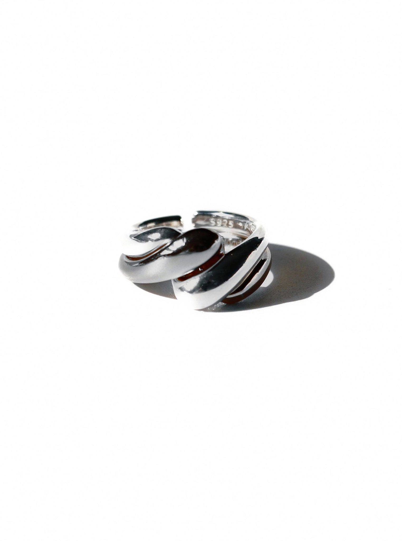 Weave Stackable Ring Two-way